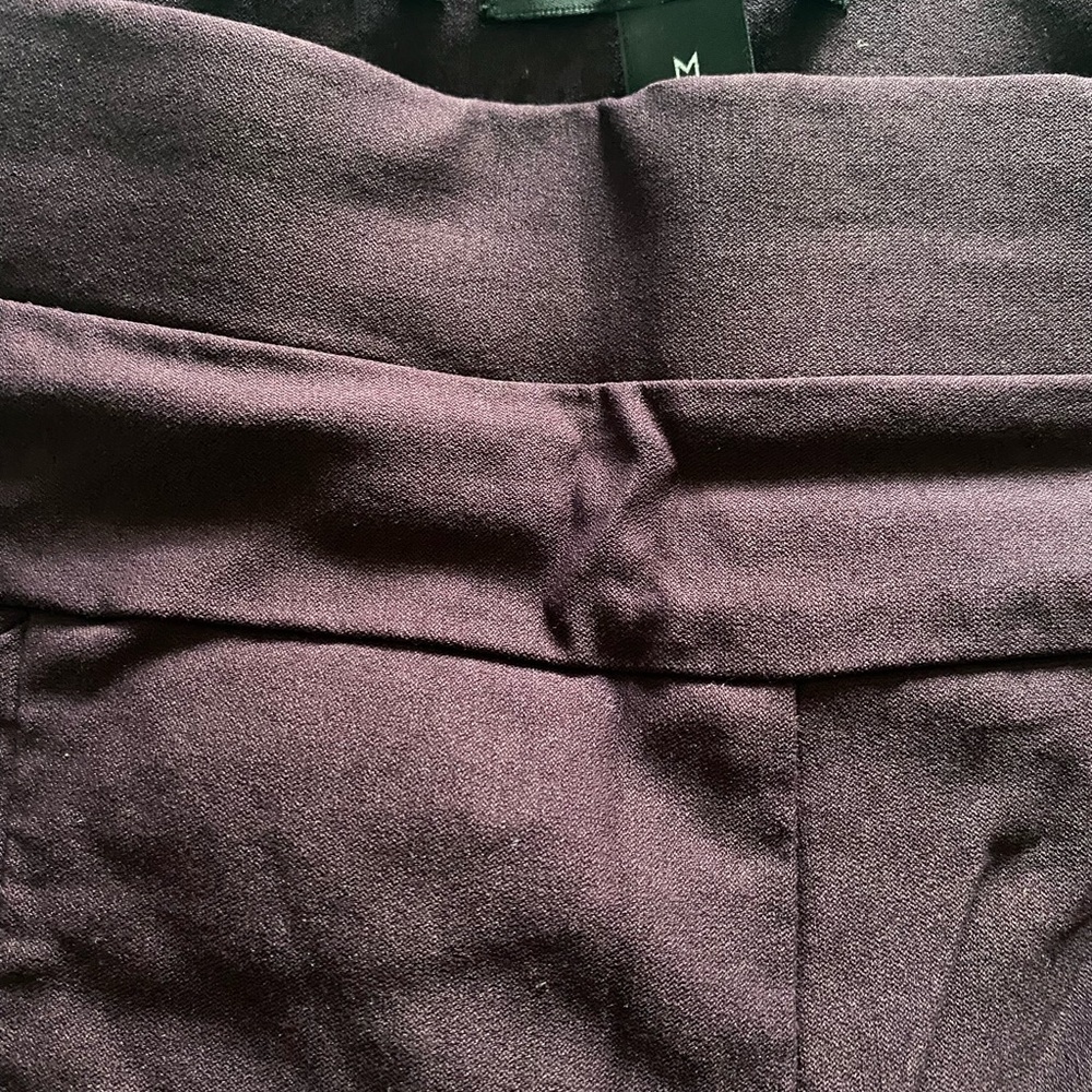 Simply Vera Vera Wang Purple Trousers with Elastic Cuffs - Picture 3 of 3